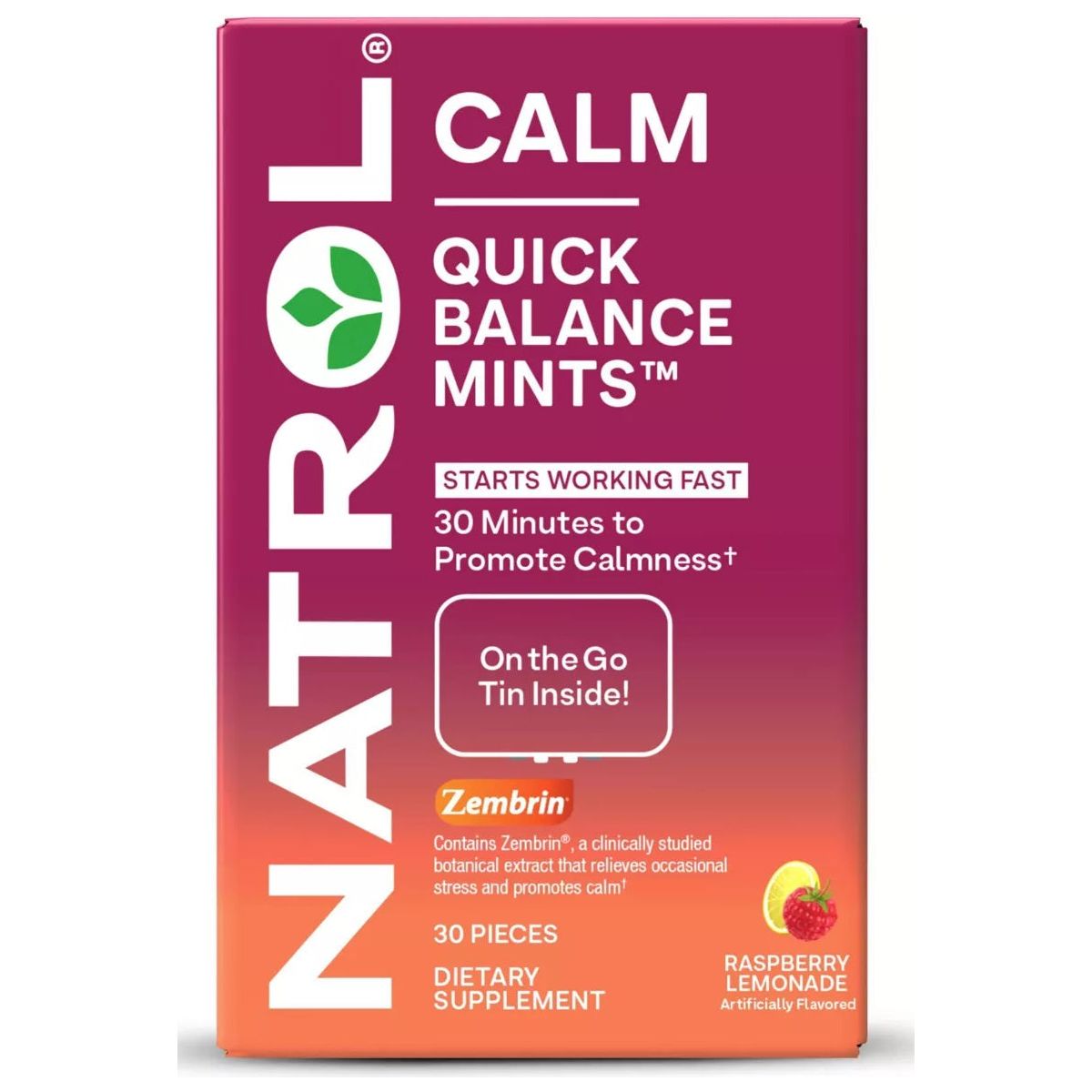 NATROL: Quick Balance Mint Calm, 30 ea - #tag1# - #tag2#