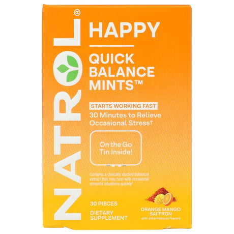 NATROL: Quick Balance Mint Happy, 30 ea - #tag1# - #tag2#
