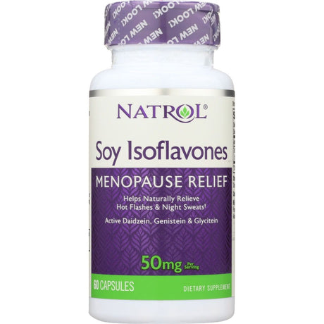 NATROL: Soy Isoflavones, 60 Capsules - #tag1# - #tag2#