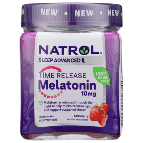 NATROL: Time Release Melatonin Gummy 10mg, 35 pc - #tag1# - #tag2#