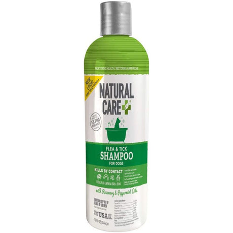 NATURAL CARE: Shampoo Flea Tick, 12 fo - #tag1# - #tag2#