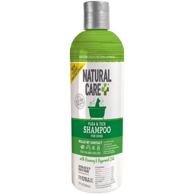 NATURAL CARE: Shampoo Flea Tick, 12 fo - #tag1# - #tag2#