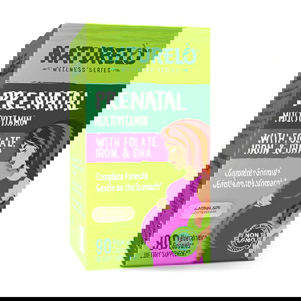 NATURELO: Prenatal Multivitamin For Pregnant Women, 90 vc - #tag1# - #tag2#