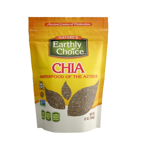 NATURES EARTHLY CHOICE: Chia Seeds, 12 oz - Sunshine Co Op. - #tag1# - #tag2# - #tag3# - #tag4#