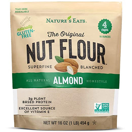 NATURES EATS: Flour Almond, 16 oz - #tag1# - #tag2#