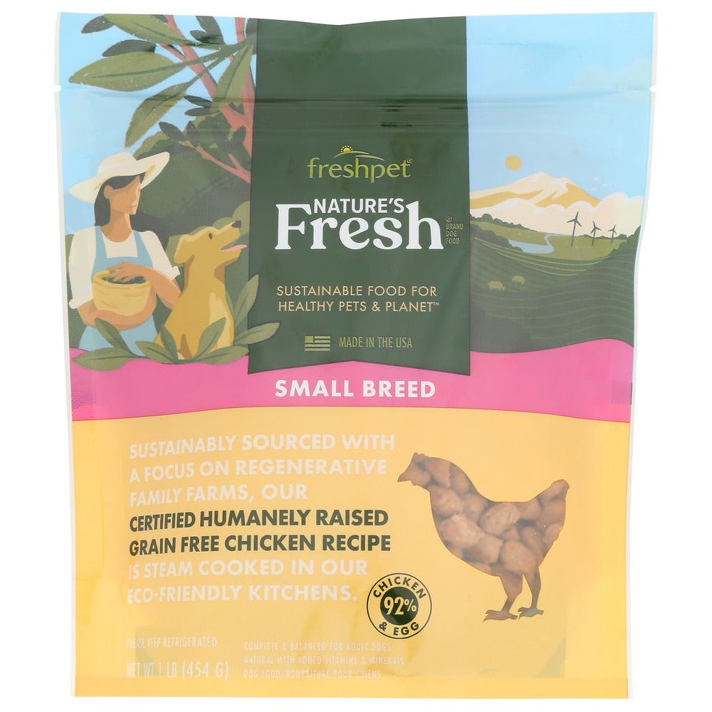 NATURES FRESH: Dog Food Roasted Small, 1 lb - #tag1# - #tag2#