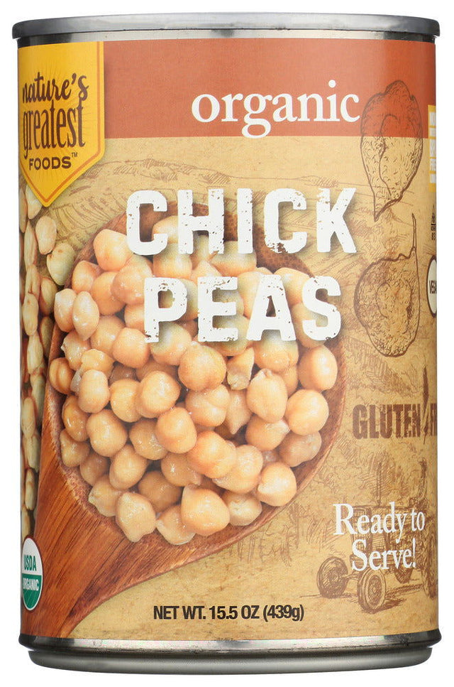 NATURES GREATEST FOODS: Chick Peas, 15 oz - #tag1# - #tag2#