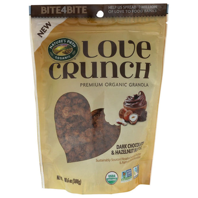NATURES PATH: Love Crunch Dark Chocolate and Hazelnut Butter, 10.6 oz - #tag1# - #tag2#