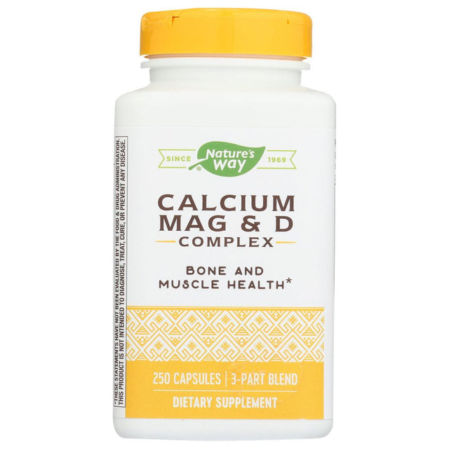 NATURES WAY: Calcium Magnesium Vitamin D, 250 cp - #tag1# - #tag2#