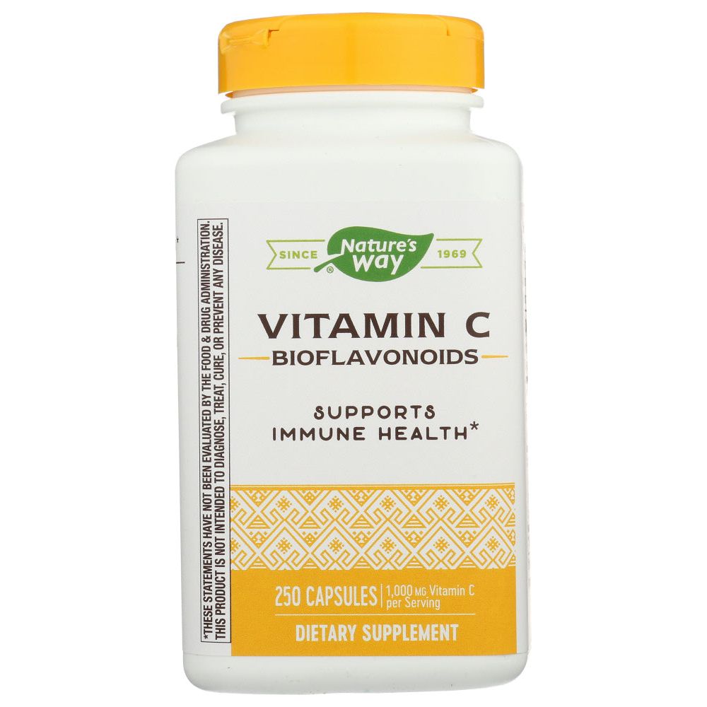 NATURES WAY: Vitamin C Bioflavonoids, 250 cp - #tag1# - #tag2#