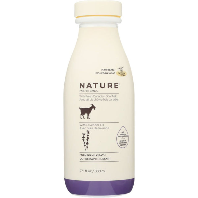 NATURE BY CANUS: Bath Milk Foamg Lavndr, 27.1 FO - #tag1# - #tag2#