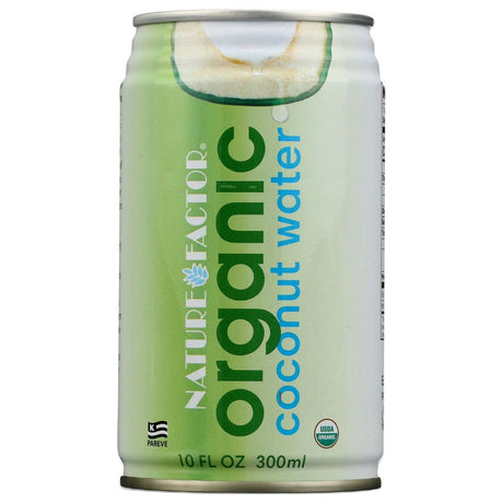 NATURE FACTOR: Coconut Water Young Organic, 10.1 oz - Sunshine Co Op. - #tag1# - #tag2# - #tag3# - #tag4#