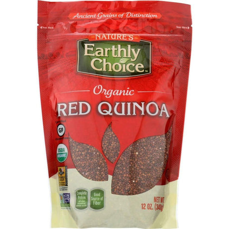 NATURE'S EARTHLY CHOICE: Organic Red Quinoa, 12 oz - Sunshine Co Op. - #tag1# - #tag2# - #tag3# - #tag4#