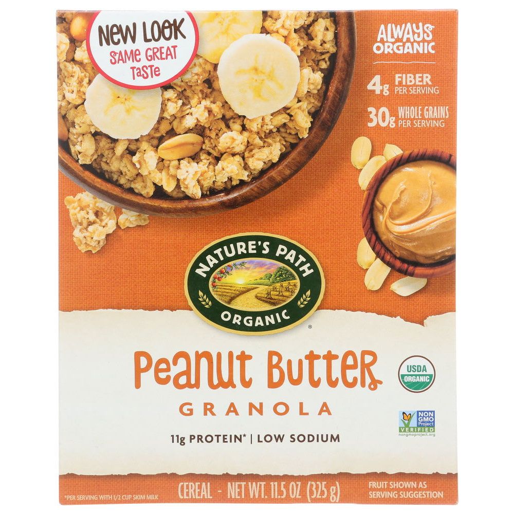 NATURE'S PATH: Organic Peanut Butter Granola Cereal, 11.5 oz - Sunshine Co Op. - #tag1# - #tag2# - #tag3# - #tag4#