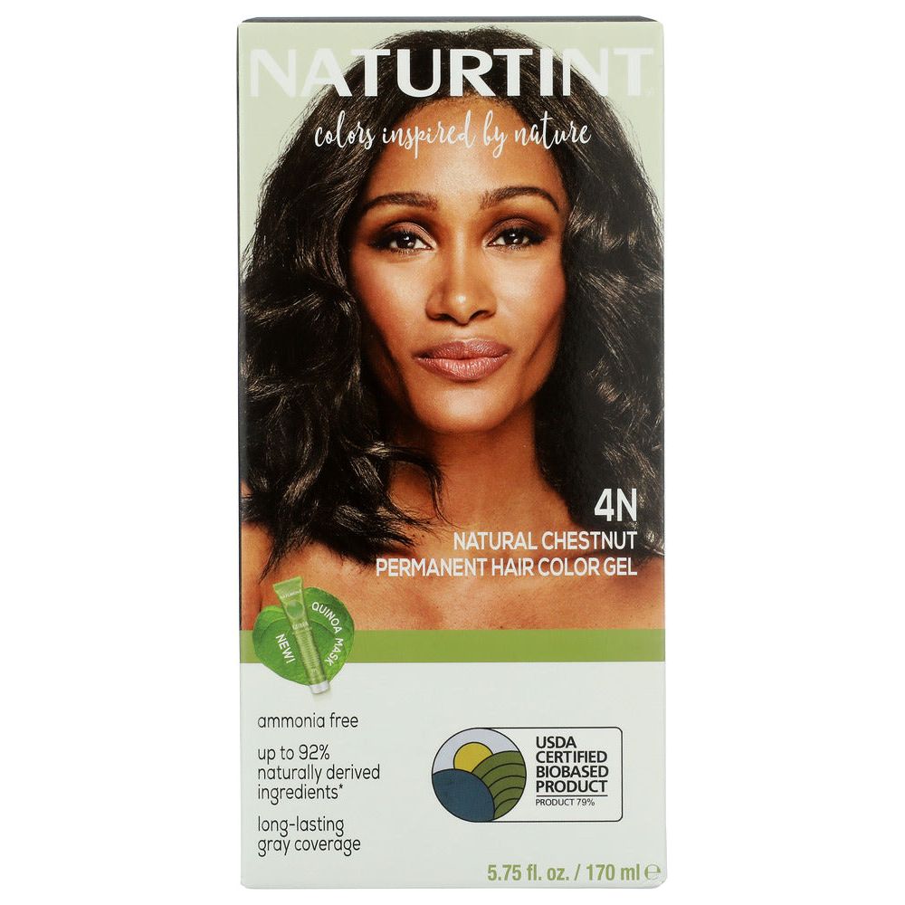 NATURTINT: Permanent Hair Color 4N Natural Chestnut, 5.28 oz - #tag1# - #tag2#