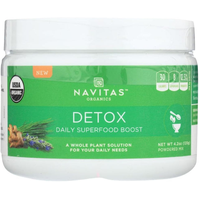 NAVITAS: Detox Daily Superfood Boost, 4.2 oz - #tag1# - #tag2#