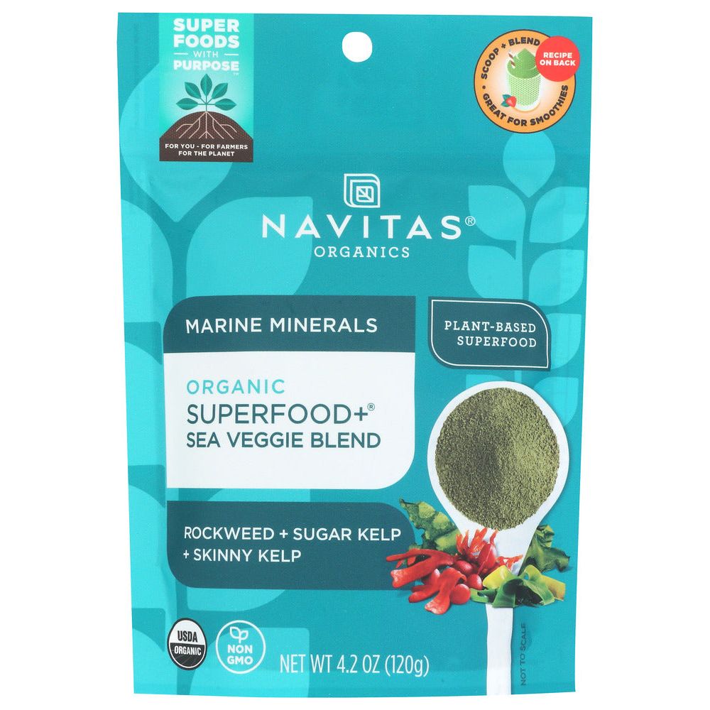 NAVITAS: Superfood Plus Sea Veggie Blend, 4.2 oz - #tag1# - #tag2#