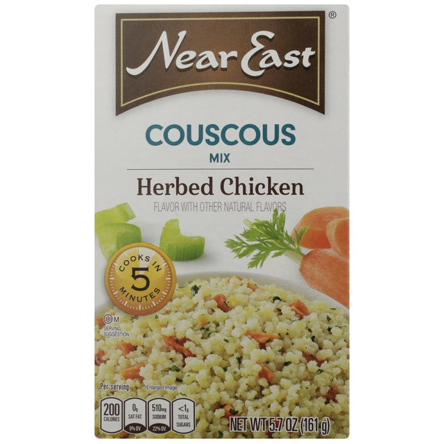 NEAR EAST: Couscous Mix Herbed Chicken Flavor, 5.7 Oz - #tag1# - #tag2#
