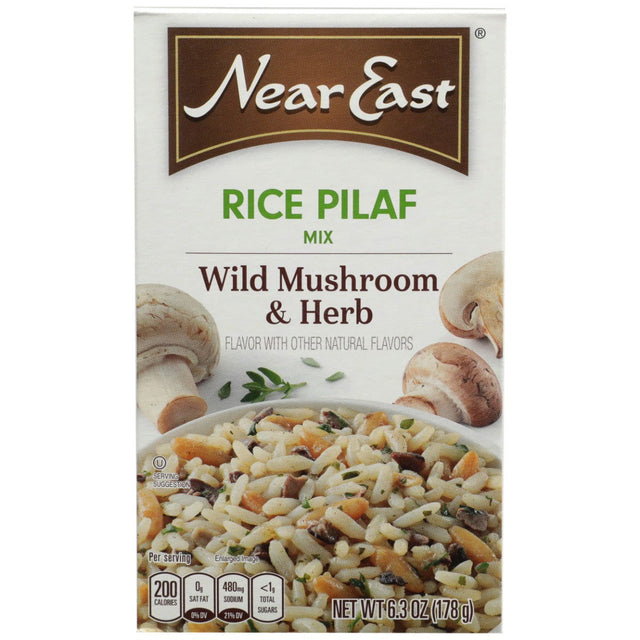 NEAR EAST: Rice Pilafs and Blends Mushroom and Herb, 6.3 oz - Sunshine Co Op. - #tag1# - #tag2# - #tag3# - #tag4#