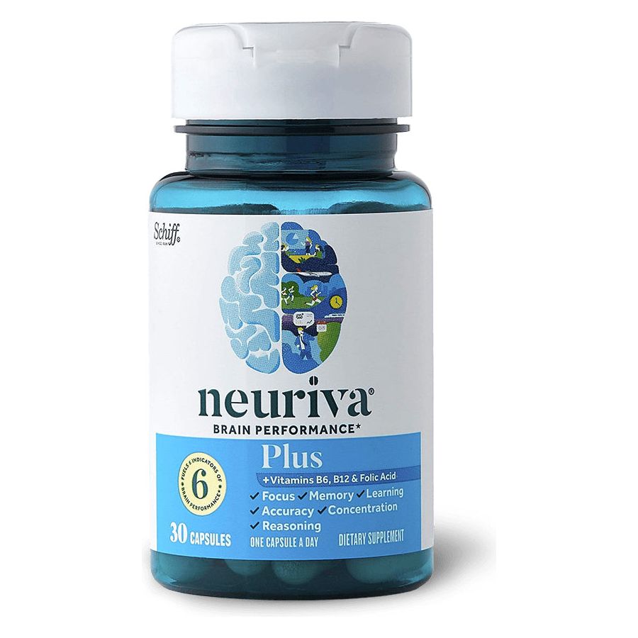 NEURIVA: Plus Brain Health Supplement With Coffee Cherry Extract & Phosphatidylserine, 30 cp - #tag1# - #tag2#