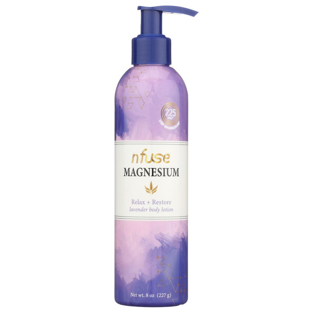 NFUSE: Lavender Topical Magnesium Lotion Relax Restore, 8 oz - #tag1# - #tag2#