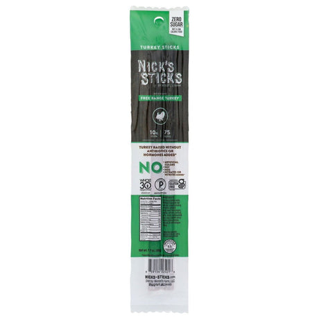 NICKS STICKS: Turkey Snack Sticks, 1.7 oz - Sunshine Co Op. - #tag1# - #tag2# - #tag3# - #tag4#