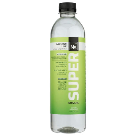 NIRVANA SUPER: Water Rtd Cucumber Lime, 16.9 fo - #tag1# - #tag2#