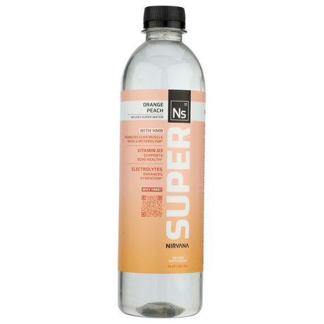 NIRVANA SUPER: Water Rtd Orange Peach, 16.9 fo - #tag1# - #tag2#