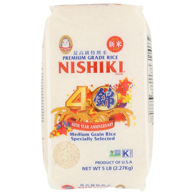 NISHIKI: Premium Grade Sushi Rice, 5 lb - #tag1# - #tag2#