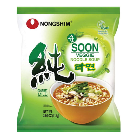 NONG SHIM: Soup Noodle Veggie Soon, 3.95 oz - #tag1# - #tag2#