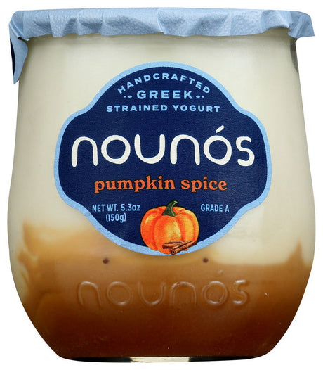 NOUNOS: Pumpkin Spice Greek Yogurt, 5.3 oz - #tag1# - #tag2#
