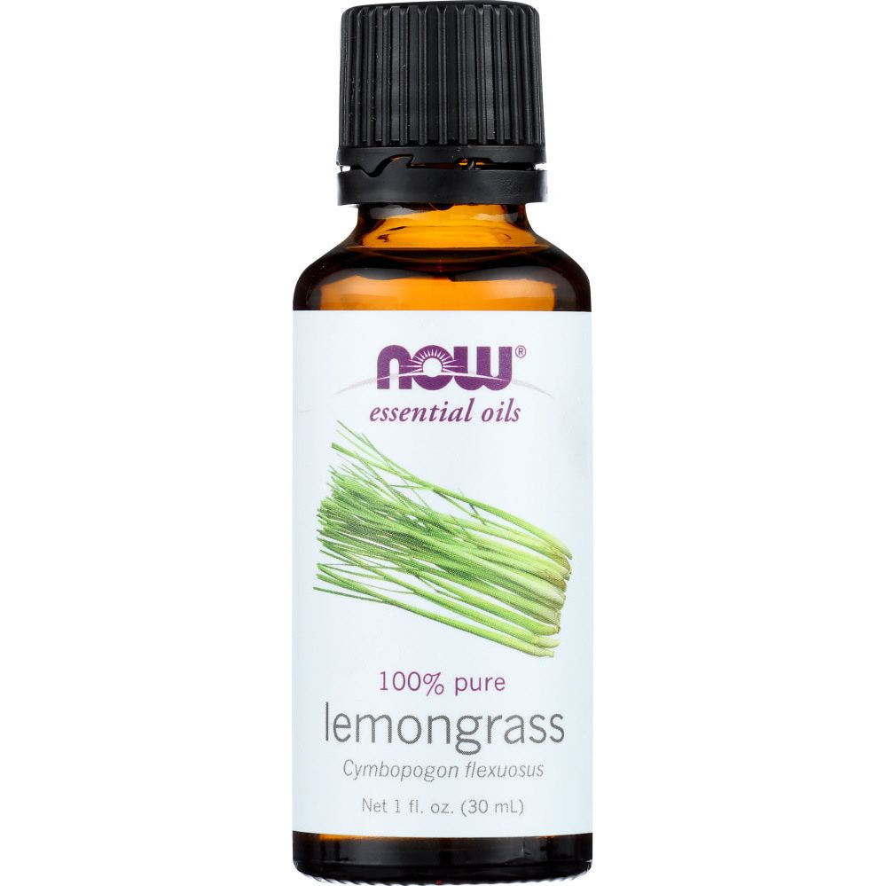 NOW: Lemongrass Essential Oil, 1 oz - #tag1# - #tag2#