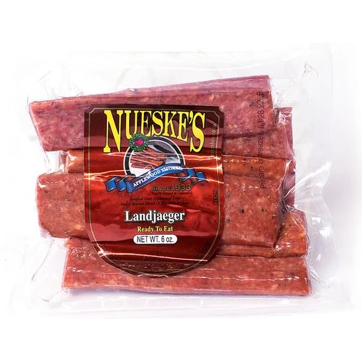 NUESKES APPLEWOOD SMOKED MEATS: Smoked Landjaeger, 6 oz - #tag1# - #tag2#