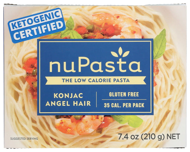 NUPASTA: Pasta Konjac Angel Hair, 7.4 oz - #tag1# - #tag2#