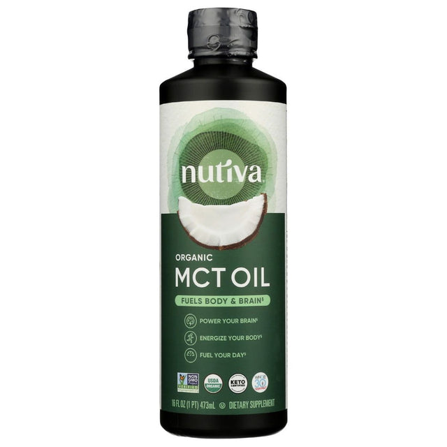 NUTIVA: Organic Mct Oil, 16 oz - Sunshine Co Op. - #tag1# - #tag2# - #tag3# - #tag4#