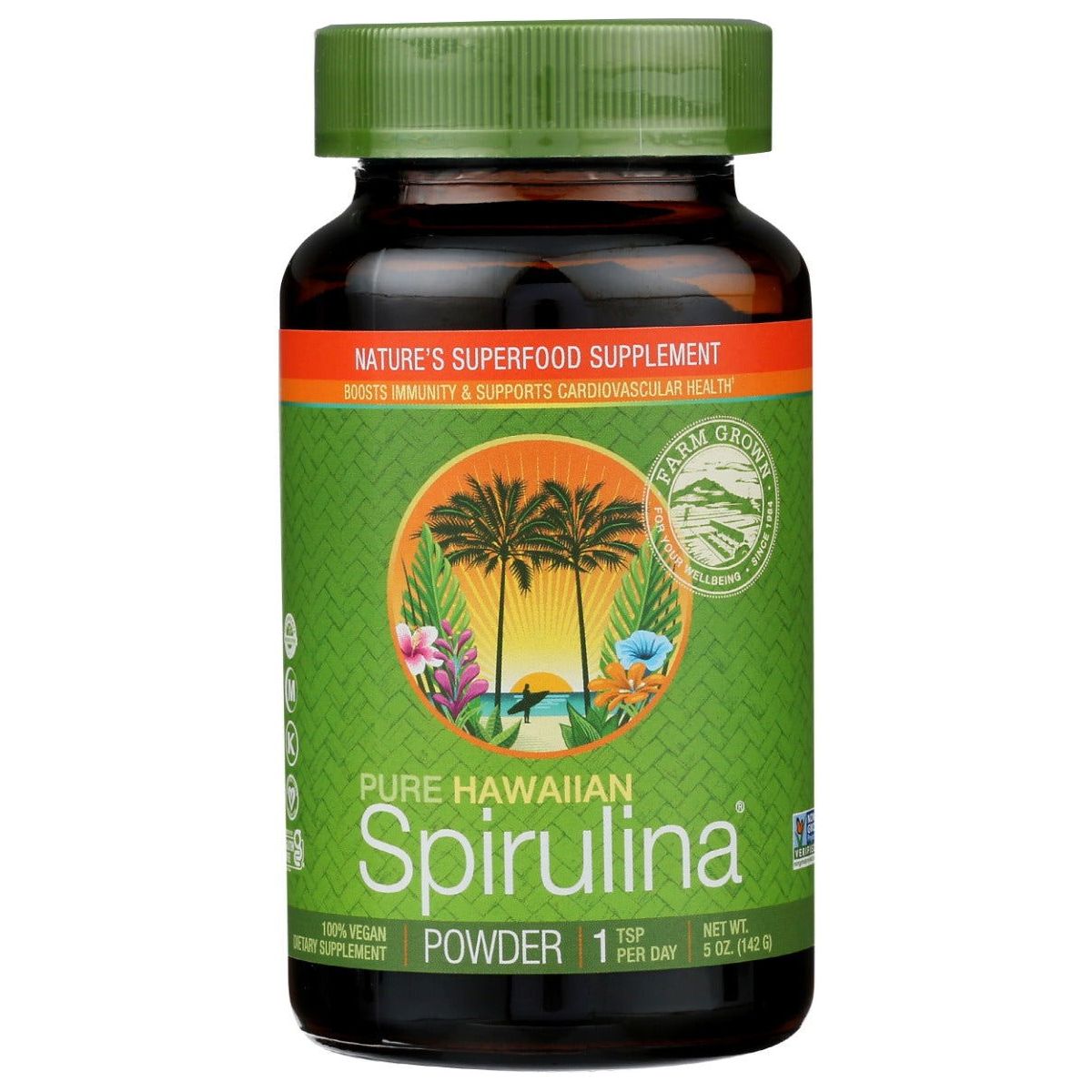 NUTREX: Hawaii Spirulina Pacifica Pure Hawaiian Nature's Multi-Vitamin Powder, 5 oz - Sunshine Co Op. - #tag1# - #tag2# - #tag3# - #tag4#