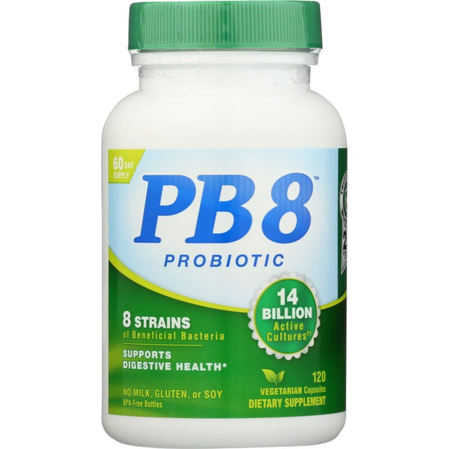NUTRITION NOW: PB8 Pro-Biotic Acidophilus For Life, 120 Veggie Caps - Sunshine Co Op. - #tag1# - #tag2# - #tag3# - #tag4#