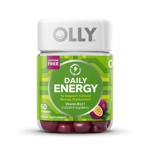 OLLY: Supplement Daily Energy, 60 ea - Sunshine Co Op. - #tag1# - #tag2# - #tag3# - #tag4#