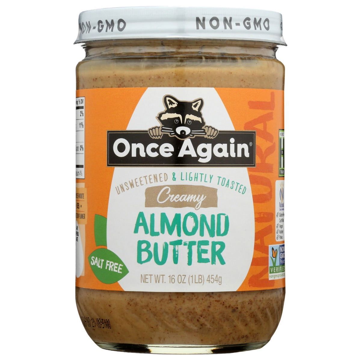 ONCE AGAIN: Nut Creamy Butter Almond Lightly Toasted, 16 oz - Sunshine Co Op. - #tag1# - #tag2# - #tag3# - #tag4#