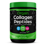 ORGAIN Collagen Peptides Powder For Women & Men, 20g Grass Fed Collagen, Unflavored