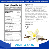 Orgain Grass-Fed Whey Protein Powder, Vanilla Bean - 21g, 1.82lb