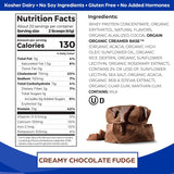 Orgain Grass-Fed Whey Protein Powder, Creamy Chocolate Fudge - 21g, 1.82lb