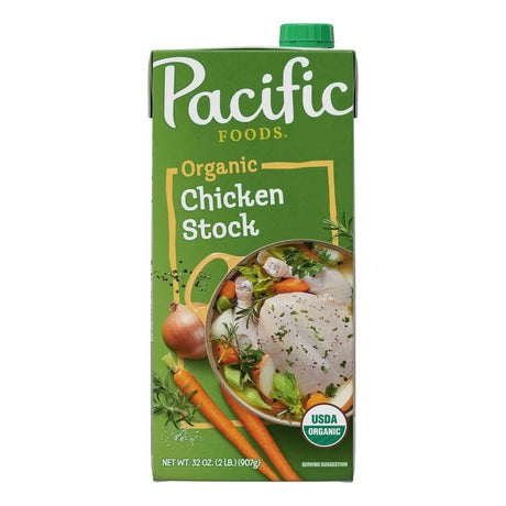 PACIFIC FOODS: Organic Chicken Stock, 32 oz - Sunshine Co Op. - #tag1# - #tag2# - #tag3# - #tag4#