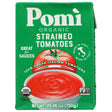 POMI: Organic Strained Tomatoes, 26.46 oz - Sunshine Co Op. - #tag1# - #tag2# - #tag3# - #tag4#