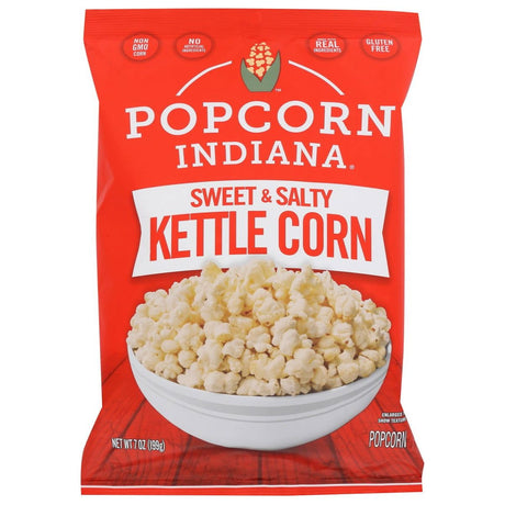 POPCORN INDIANA: Kettle Corn, 7 oz - Sunshine Co Op. - #tag1# - #tag2# - #tag3# - #tag4#