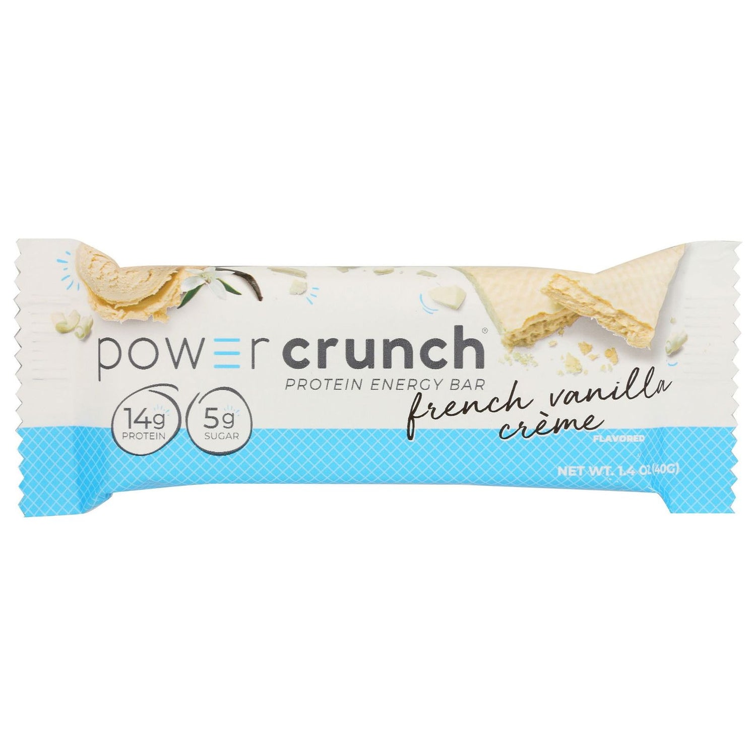 POWER CRUNCH: French Vanilla Creme Protein Bar, 40 gm - Sunshine Co Op. - #tag1# - #tag2# - #tag3# - #tag4#