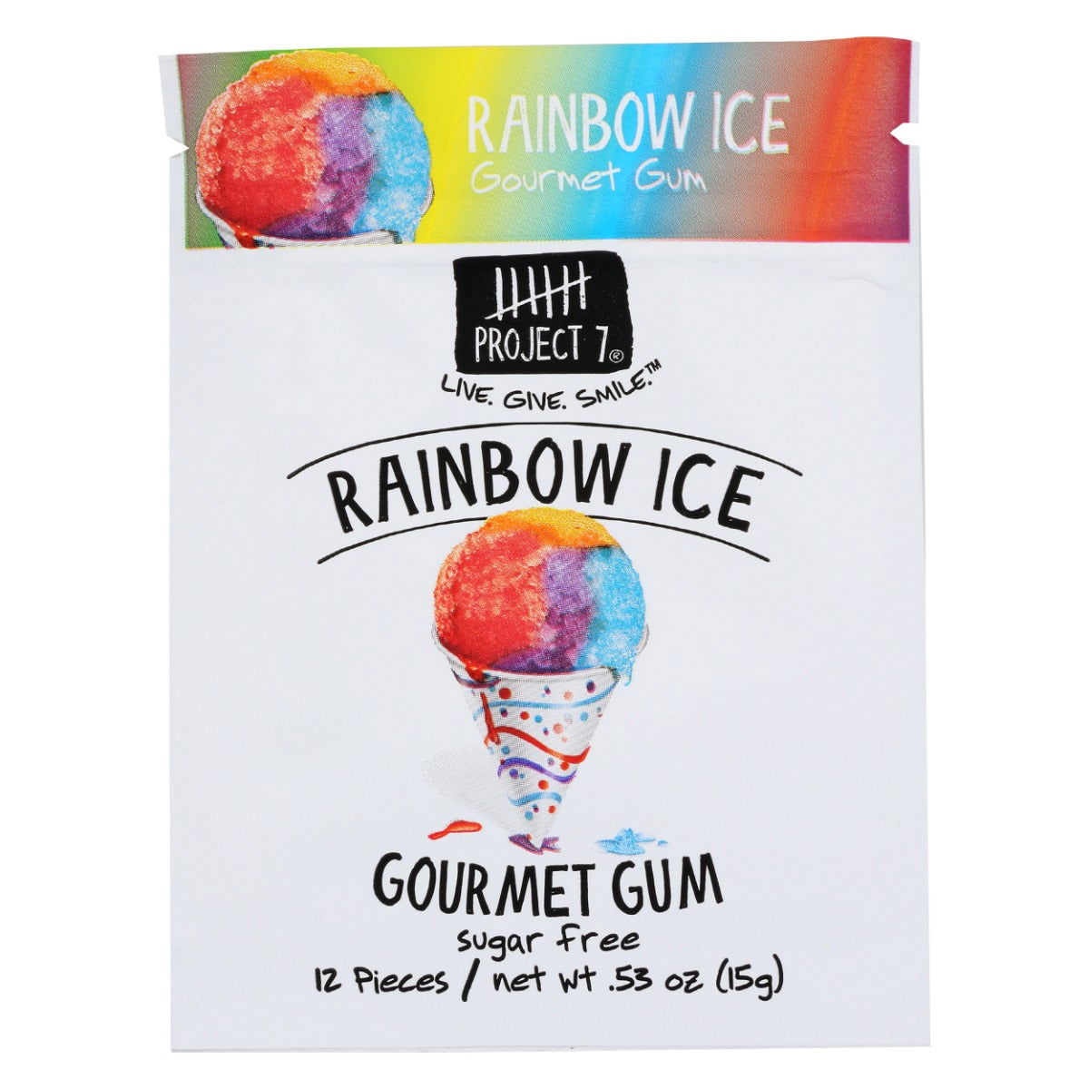 PROJECT 7: Rainbow Ice Gum, 0.53 oz - Sunshine Co Op. - #tag1# - #tag2# - #tag3# - #tag4#