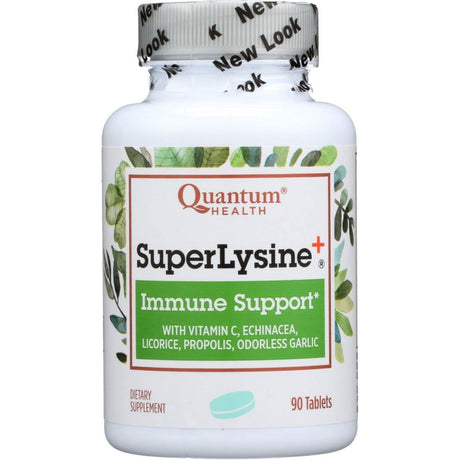 QUANTUM HEALTH: Super Lysine + Immune System, 90 Tablets - Sunshine Co Op. - #tag1# - #tag2# - #tag3# - #tag4#
