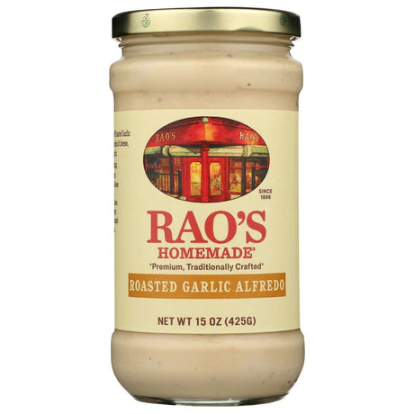 RAOS: Roasted Garlic Alfredo Sauce, 15 oz - Sunshine Co Op. - #tag1# - #tag2# - #tag3# - #tag4#