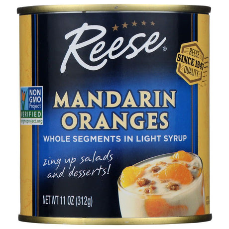 REESE: Mandarin Oranges Whole Segments In Light Syrup, 11 oz - Sunshine Co Op. - #tag1# - #tag2# - #tag3# - #tag4#